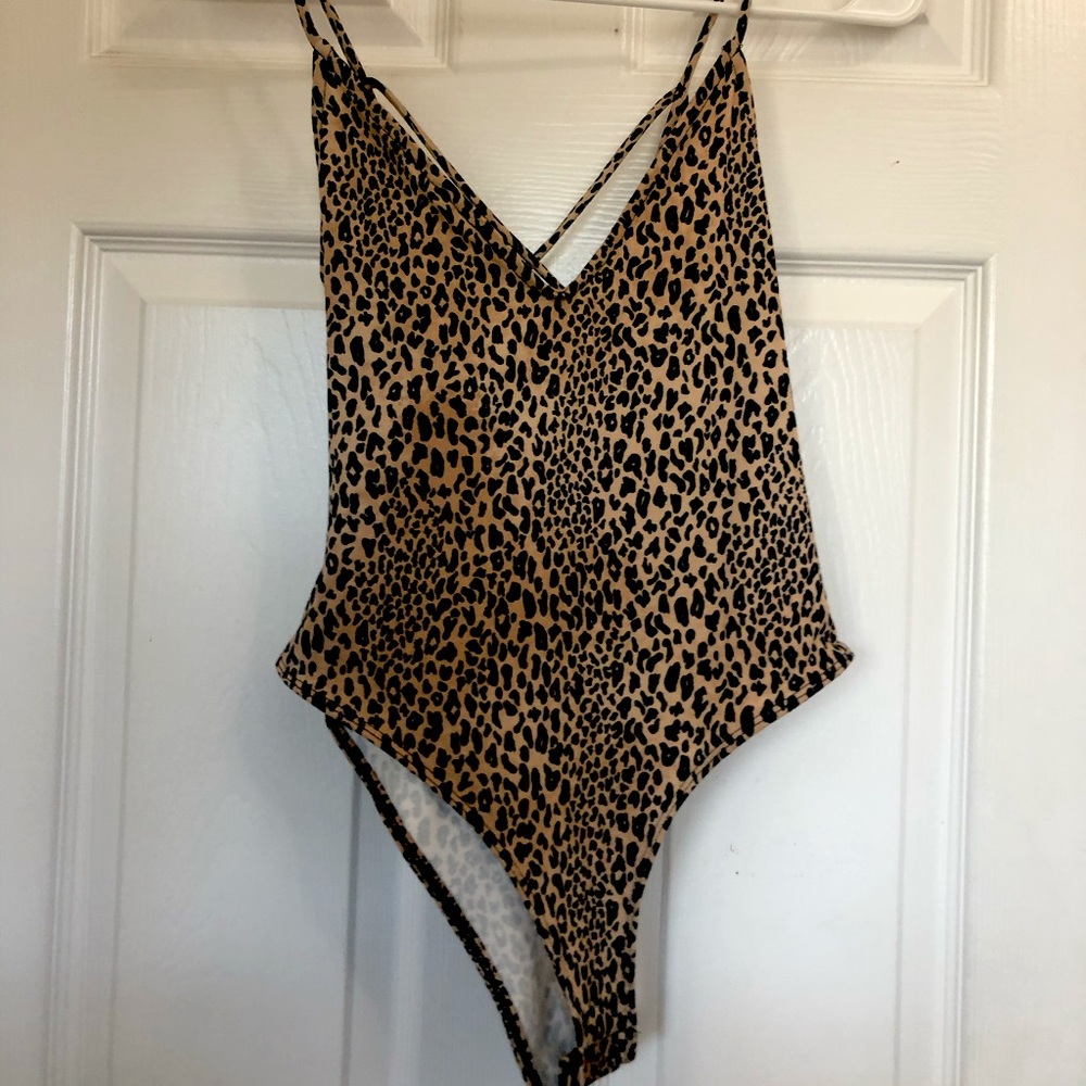 Leopard bodysuit!